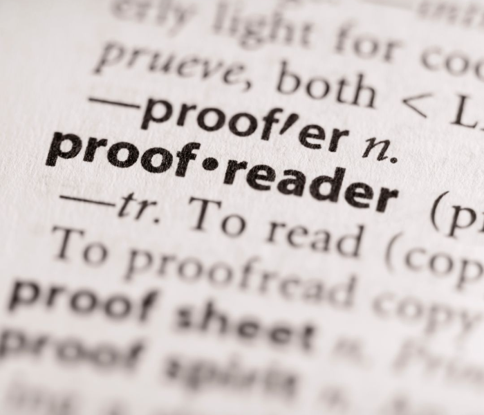 The Importance of Editing and Proofreading