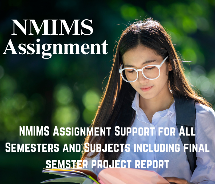 NMIMS Solved Assignments